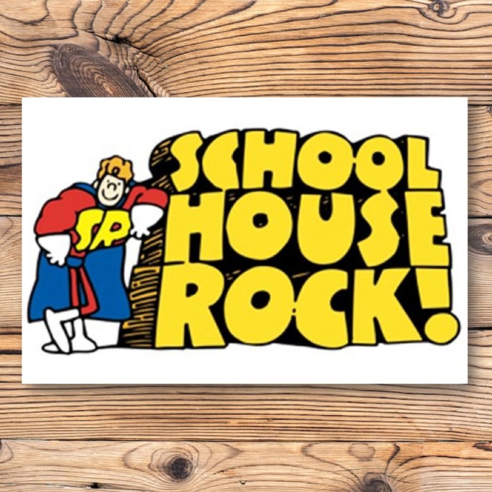 School House Rock Retro Nostalgic Refrigerator‎ Locker Fridge Magnet